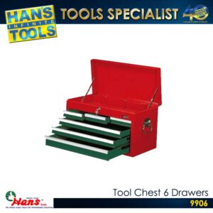 Hans 9906 Tool Chest 6 Drawers