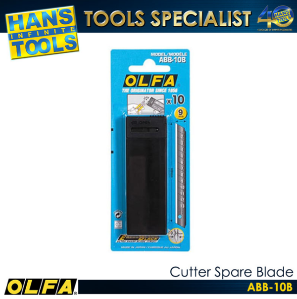 OLFA ABB-10B Cutter Spare Blade - HANS INFINITE TOOLS