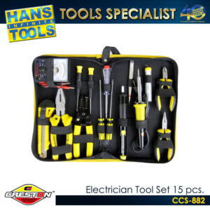 Creston CCS-882 Electrician Tool Set - 15 pcs
