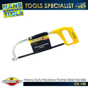 Creston CH-140 Heavy Duty Hacksaw Frame with Steel Handle