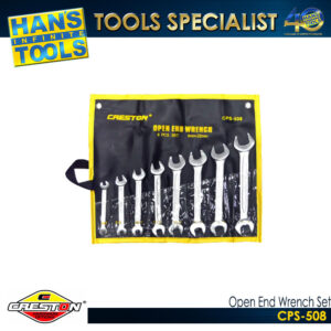 Creston CPS-508 Open End Wrench Set