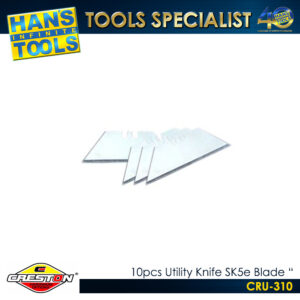 Creston CRU-310 Utility Knife 10pcs Utility Knife SK5 Blade