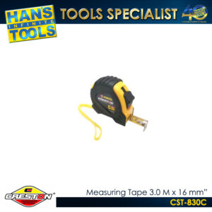 Creston ABS Material & Chrome Case Measuring Tape