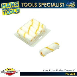 Creston FIL-304 Mini Paint Roller Cover 50% Polyester + 50% Acrylic