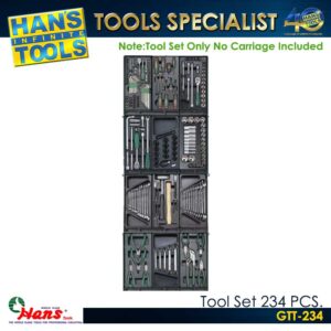 Hans GTT-234 Tool Set 234 PCS.