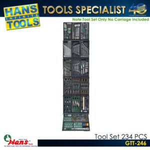 Hans GTT-246A/B Tool Set 246 PCS.
