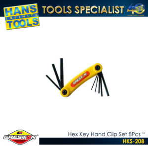 Creston HKS-208 Hex Key Hand Clip Set 8Pcs