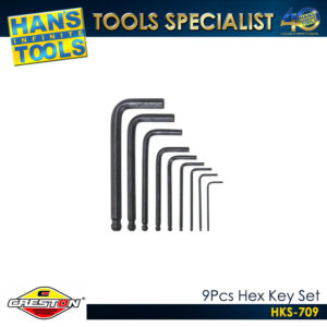 Creston HKS-709 9Pcs Hex Key Set