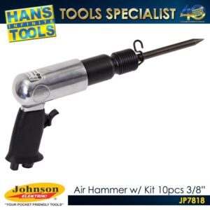 Johnson Elektrik JP7818 Air Hammer w/Kit 10Pc 3/8"