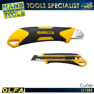 OLFA L-7/5BB Heavy Duty Cutter with Safety Lanyard Hole featured