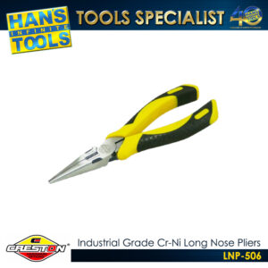 Creston LNP-506 Industrial Grade Cr-Ni Long Nose Pliers 6"