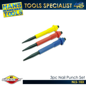 Creston NLS-103 3-pc Nail Punch Set