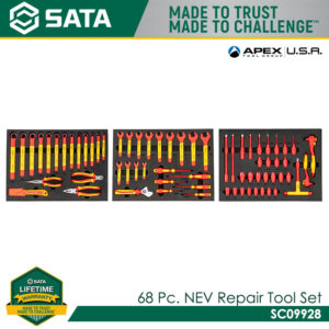 SATA SC09928 68 PC. NEV Repair Tool Set