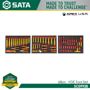 SATA SC09928 68pc. VDE Tool Set