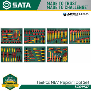 SATA SC09937 166Pcs NEV Repair Tool Set
