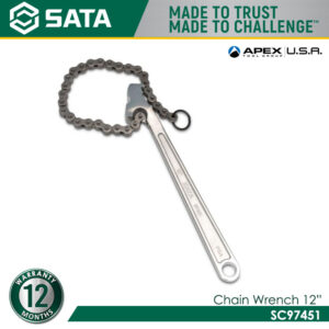 SATA SC97451 Chain Wrench 12"