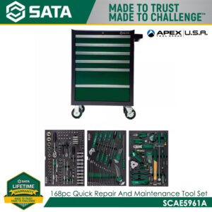 SATA Auto Tool Set (w/ 7 DR. Cart)