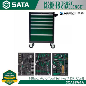 SATA Auto Tool Set (w/ 7 DR. Cart)