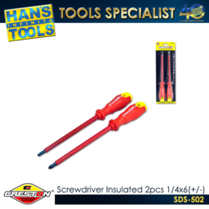 Creston SDS-502 Screwdriver Insulated 2pcs Set