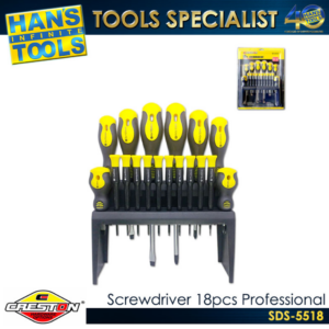 Creston SDS-5518 Screwdriver 18pcs Professional Set
