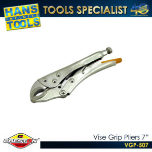 Creston VGP-507 Vise Grip Round Jaw Pliers 7"