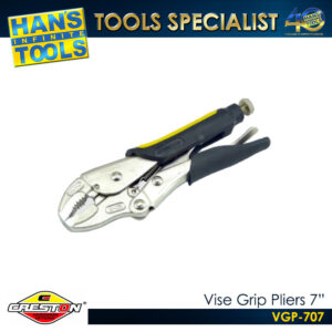 Creston VGP-707 Vise Grip Curved Jaw Pliers 7"
