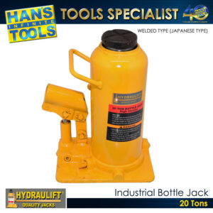 HYDRAULIFT 20 Tons Industrial Bottle Jack