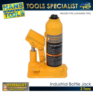 HYDRAULIFT 2 Tons Industrial Bottle Jack