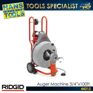 Ridgid 44212 Auger Machine K750