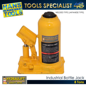 HYDRAULIFT 8 Tons Industrial Bottle Jack