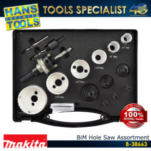 Makita B-38663 BIM Hole Saw Assortment