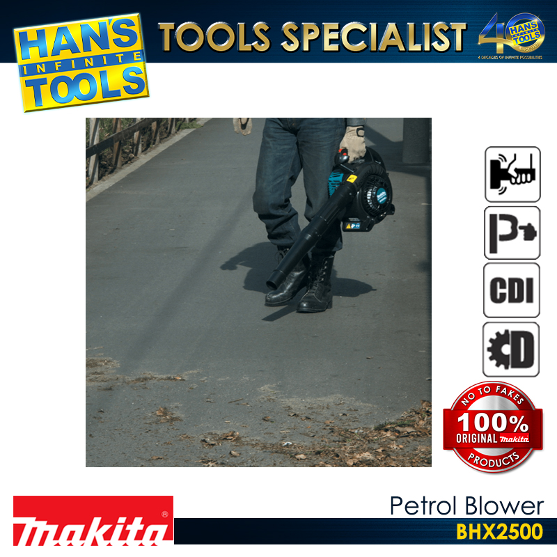 Makita BHX2500 Petrol Blower 24.5ml (1.6 Hp) - Image 3