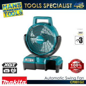 Makita CF001GZ Automatic Swing Fan 40V Max XGT Li-ion Cordless 235 mm (9-1/4")