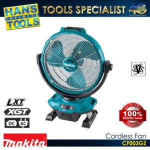 Makita CF003GZ Cordless Fan 40V Max XGT / 18v LXT Li-ion 450 mm (17-3/4")
