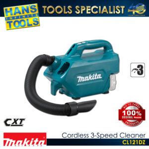 Makita CL121DZ Cordless 3-Speed Cleaner 12V Max CXT Li-ion [Bare Tool Only]