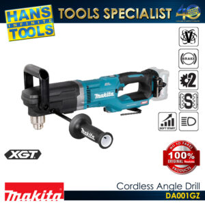 Makita DA001GZ Cordless Angle Drill with Keyed Chuck 40V Max XGT BL ADT XPT 13 mm (1/2") [Bare Tool Only]