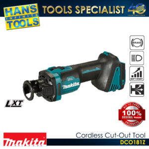 Makita DCO181Z Cut-Out Tool 18V LXT BL AWS XPT Cordless 6.35 mm (1/4") [Bare Tool Only]