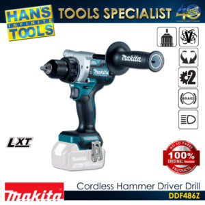Makita DDF486Z Cordless Hex Driver Drill 18V LXT BL XPT 13 mm (1/2") 125 N-m [Bare Tool Only]