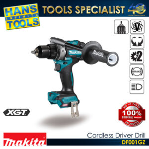 Makita DF001GZ Cordless Driver Drill 40V Max XGT BL AFT XPT 13 mm (1/2") 125 N-m [bare Tool Only]