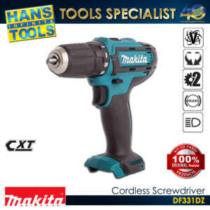 Makita DF331DZ Cordless Driver Drill 12V Max Li-ion CXT 10 mm (3/8"), 28 N-m [Bare Tool Only]