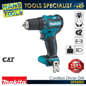 Makita DF332DZ Cordless Driver Drill 12V Max CXT BL XPT 10 mm (3/8"), 32 N-m [Bare Tool Only]