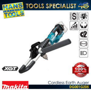 Makita DG001GZ05 Cordless Earth Auger 40V Max XGT BL ADT XPT [Bare Tool Only]
