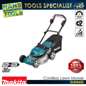 Makita DLM460Z Cordless Mower 18V X2 (36V) LXT XPT 460 mm (18")