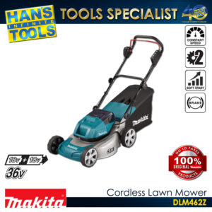 Makita DLM462Z Cordless Self-Propelled Lawn Mower 18V X2 (36V) LXT XPT 460 mm (18")