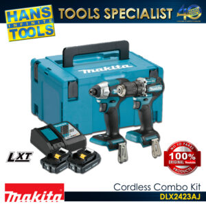 Makita DLX2423AJ Cordless Sub-compact Combo Kit 18V LXT BL XPT