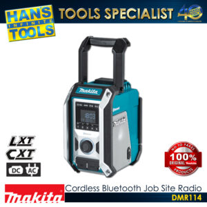 Makita DMR114 Cordless Bluetooth Job Site Radio 12V Max-18V CXT LXT Li-ion