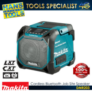 Makita DMR203 Cordless Bluetooth Job Site Radio 12V Max/18V CXT LXT TWS