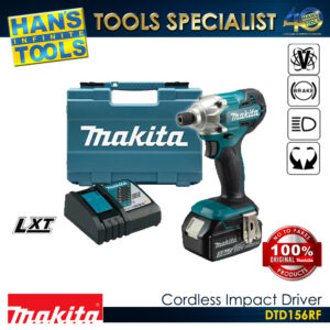 Makita DTD156RF Cordless Impact Driver 18V LXT 155 Nm [KIT SET]