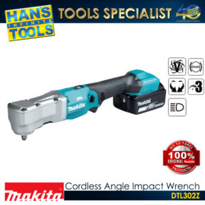 Makita DTL302Z Cordless Angle Impact Wrench (C-ring) 18V LXT BL XPT 9.5 mm(3/8") [Battery and Charger are Sold Separately]