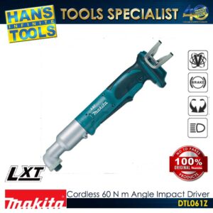 Makita DTL061Z Cordless 60 N m Angle Impact Driver 18V LXT Li-Ion